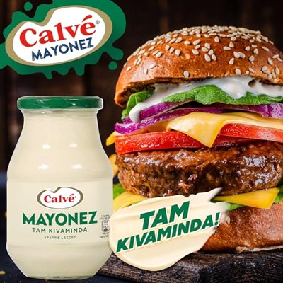 Calve Sos Cam Kavonoz Mayonez 500 g