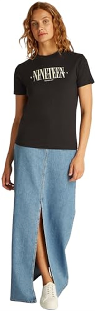 Calvin Klein 19 GRAPHIC REG TEE Tişört Kadın