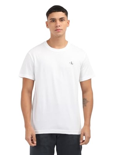 Calvin Klein 2 PACK MONOLOGO T-SHIRT T-shirt Erkek