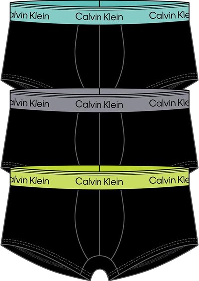 Calvin Klein 3lü Paket Low Rise Trunk Boxer, 000NB3074A