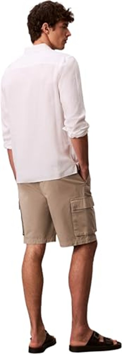 Calvin Klein 9 IN COTTON PULL ON CARGO SHORT Şort Erkek