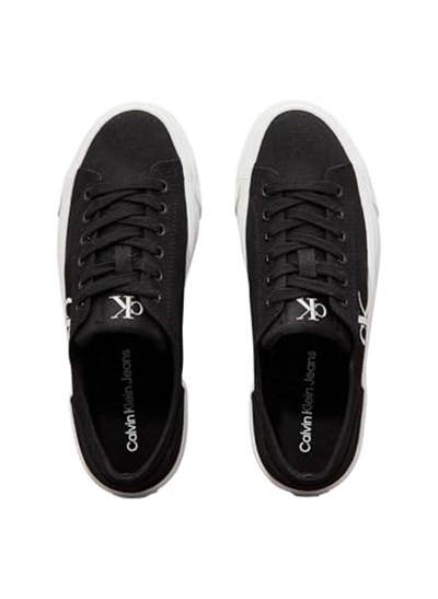 Calvin Klein - Beyaz Düşük Bilekli Spor Ayakkabı, YW0YW017630GM