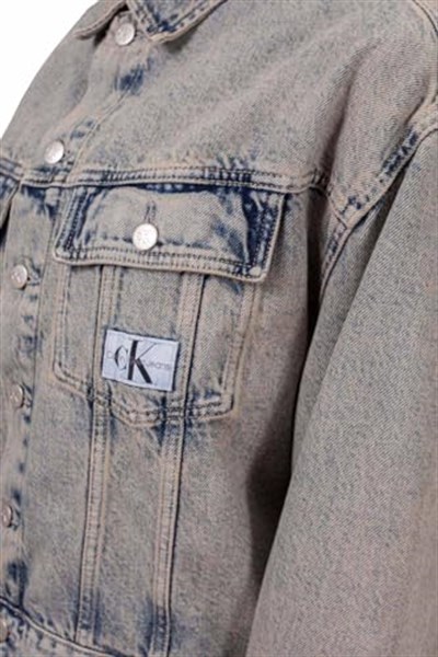 Calvin Klein Boxy Denim Jacket Ceket Kadın