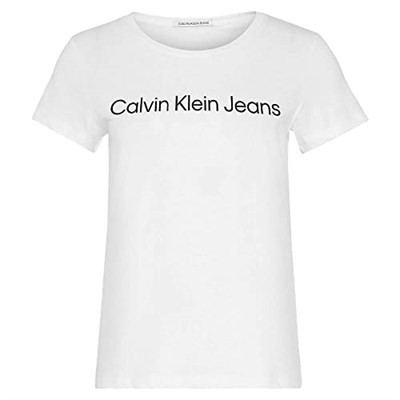 Calvin Klein CORE INSTIT LOGO SLIM FIT TEE Tişört Kadın