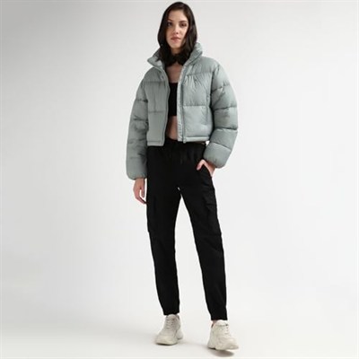 Calvin Klein DOWN CROPPED PUFFER Ceket Kadın