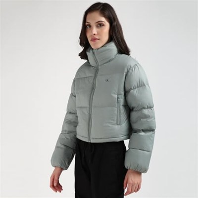 Calvin Klein DOWN CROPPED PUFFER Ceket Kadın
