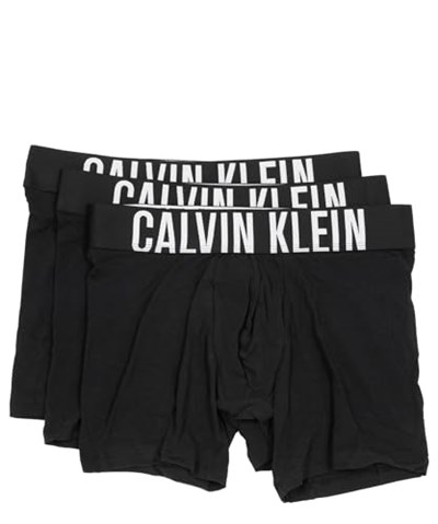 Calvin Klein Erkek Boxer Brief 3PK Boxer Black/Black/Black M