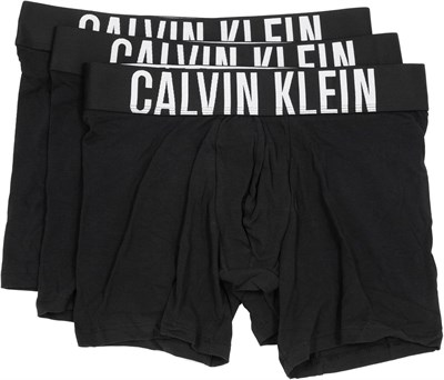 Calvin Klein Erkek Boxer Brief 3PK Boxer Black/Black/Black M