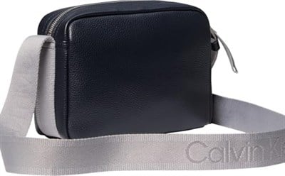 Calvin Klein Erkek Çapraz Çanta Lv04G3081Gwjq,Siyah Tek Ebat