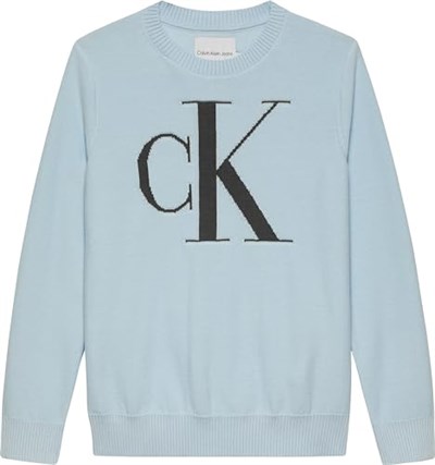 Calvin Klein Erkek Çocuk Nakışlı Kazak, 5003295614