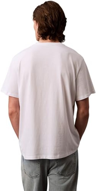 Calvin Klein Erkek Kısa Kollu Shirt Ss Hero Monologo Tee 20s