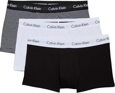 Calvin Klein Erkek Low Rise Trunk 3Lü Paket Boxer