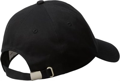 Calvin Klein Erkek Mono Logo Panel Pamuklu Şapka, Siyah (Siyah), Tek Beden, siyah siyah), One Size