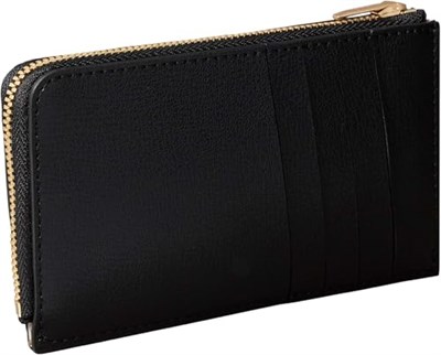 Calvin Klein foil logo top zip cardcase Kadın Cüzdan black/toasted coconut Tek Beden