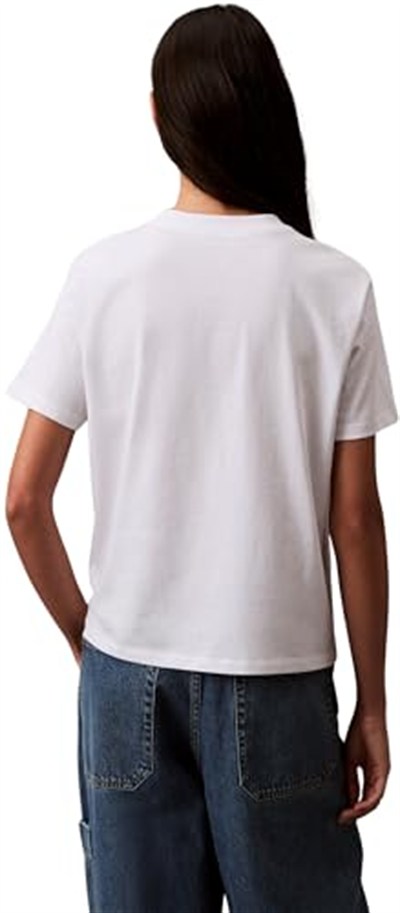 Calvin Klein HERO SS CLASSIC MONOLOGO CNECK T Tişört Kadın