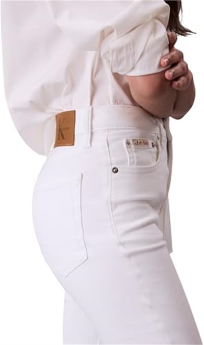 Calvin Klein HIGH RISE SKINNY ANKLE JEAN CHAL Kot Pantolon Kadın