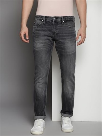 Calvin Klein Jeans Denim Pantolon Slim Fit Normal Bel Gri, J30J3248531BZ