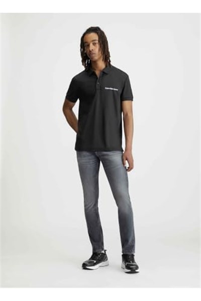 Calvin Klein Jeans Denim Pantolon Slim Fit Normal Bel Gri, J30J3248531BZ
