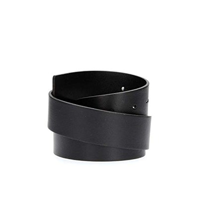 Calvin Klein Kadın CK ADJ.LOGO BELT 3.5CM Kemer BLACK 75