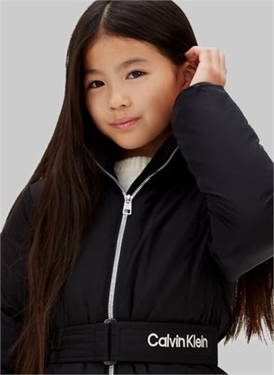 Calvin Klein Kız Çocuk Şişme Mont, IG0IG03038BEH - Seçenekler: 8 Yıl, 10 Yıl, 14 Yıl, 16 Yıl
