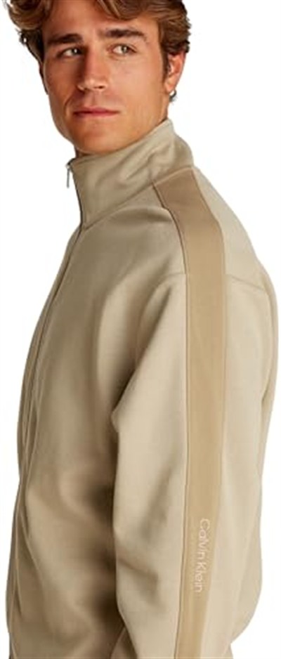 Calvin Klein LOGO TAPE ZIP THROUGH Sweatshirt Erkek