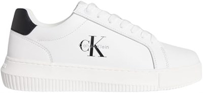 Calvin Klein Logolu Deri Sneaker Ayakkabı, CHUNKY CUPSOLE MONO LTH