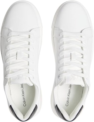 Calvin Klein Logolu Deri Sneaker Ayakkabı, CHUNKY CUPSOLE MONO LTH