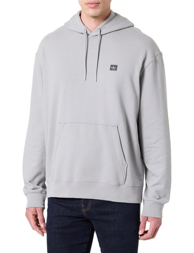 Calvin Klein LS 350TERRY EU WHSL BADGE HOODIE Sweatshirt Erkek