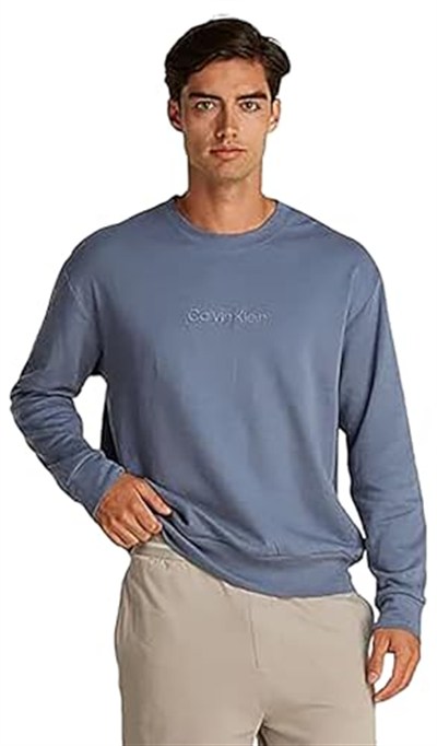Calvin Klein L/S SWEATSHIRT Tişört Erkek