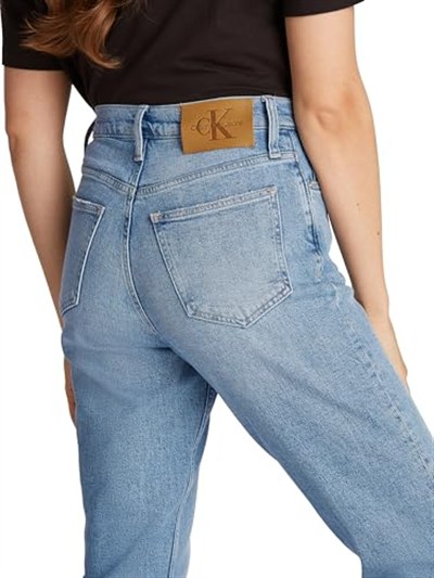 Calvin Klein MOM JEAN Kot Pantolon Kadın