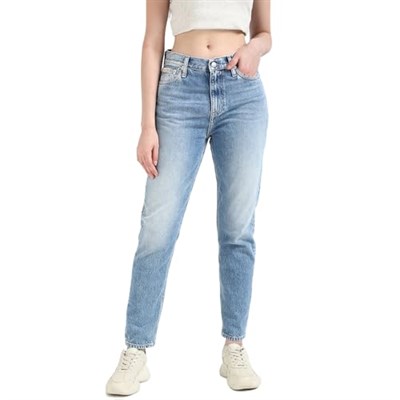Calvin Klein MOM JEAN Kot Pantolon Kadın