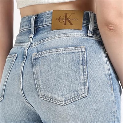 Calvin Klein MOM JEAN Kot Pantolon Kadın