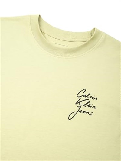 Calvin Klein SCRIPT INSTITUTIONAL BABY TEE Tişört Kadın