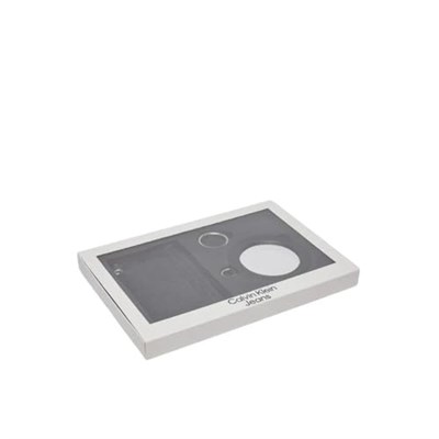 Calvin Klein Sculpted Wallet Round Mirror Kadın Çanta, Siyah, Tek Beden