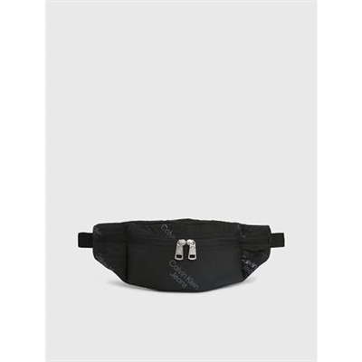 Calvin Klein Sport Essentials Waistbag40 Aop Erkek Çanta, Siyah, Tek Beden