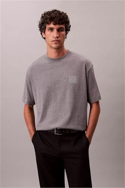 Calvin Klein SS CLASSIC MONOGRAM TEE Tişört Erkek - Bedenler: XS, S, M, L, XL, XXL