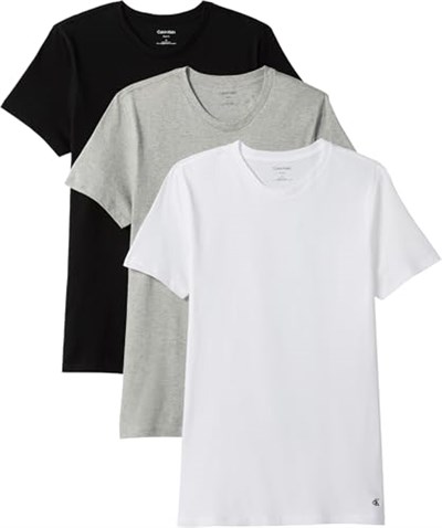 Calvin Klein S/S CREW NECK 3PK İç Giyim Erkek