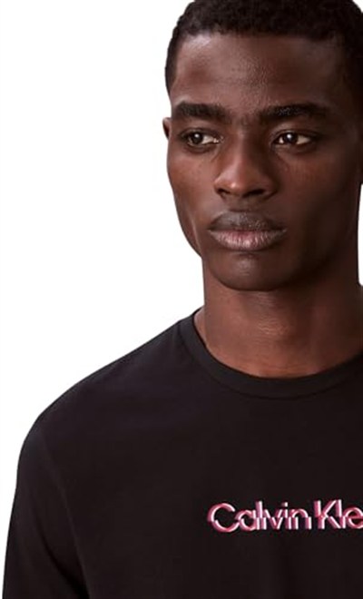 Calvin Klein SS GLITCHED LOGO EU CLASSIC TEE Tişört Erkek