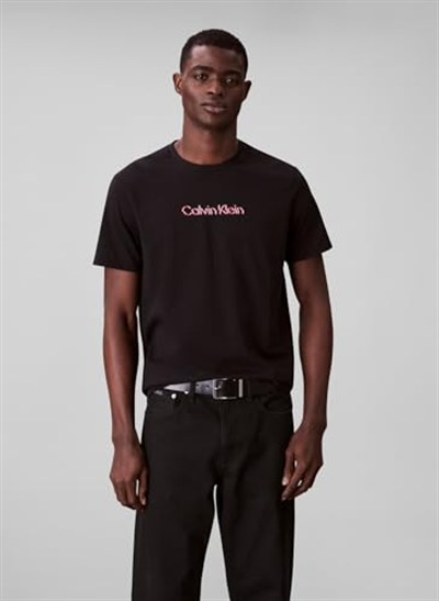 Calvin Klein SS GLITCHED LOGO EU CLASSIC TEE Tişört Erkek