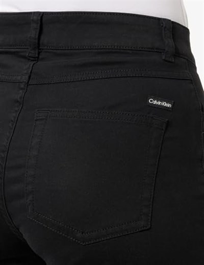 Calvin Klein STRETCH HIGH RISE STRAIGHT PANT Pantolon Kadın