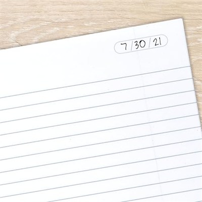 Cambridge Business Notebook, 80 Yaprak, Yasal Ruled, 8-1/4