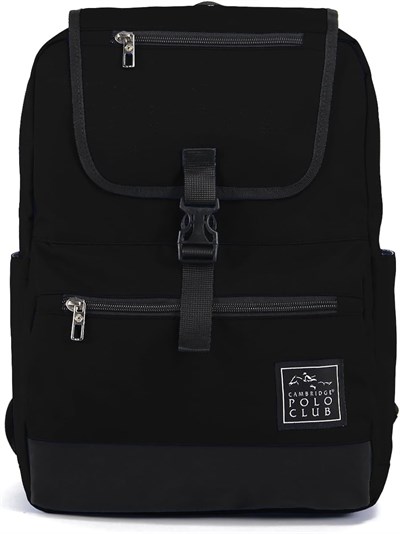 CAMBRIDGE POLO CLUBCPC3010 Unisex Yetişkin Sırt Çantası, siyah, Standart