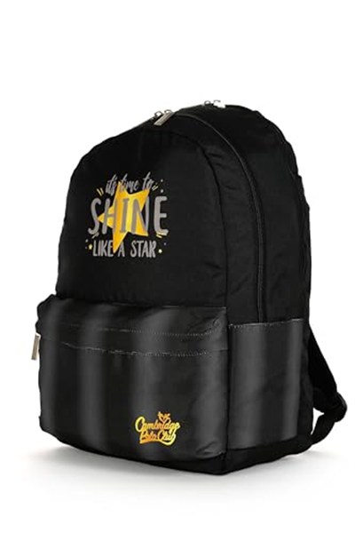 CAMBRIDGE POLO CLUBCPO4087 Unisex Çocuk Sırt Çantası, Siyah, Standart