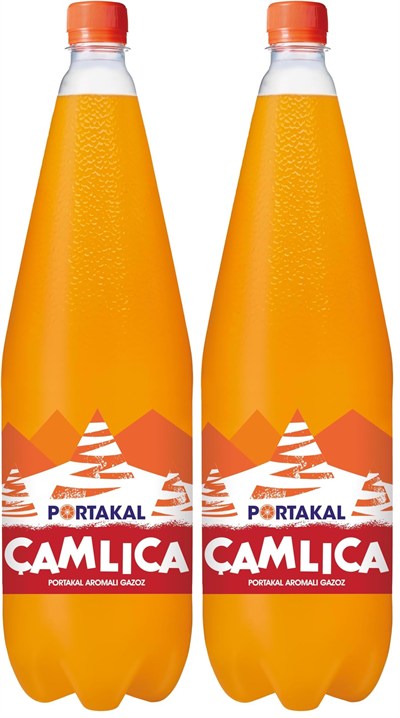 ÇAMLICA Portakal Aromalı Gazoz 1.5 L 2li paket