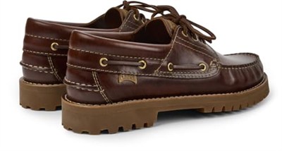 Camper 15233 Wholesale Deri Sneakers Kahverengi Erkek Ayakkabı