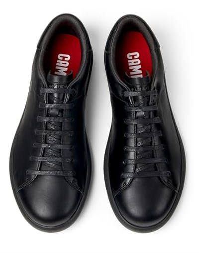 Camper K101003 Pelotas Soller Deri Sneakers Siyah Erkek Spor Ayakkabı