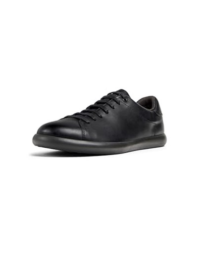 Camper K101003 Pelotas Soller Deri Sneakers Siyah Erkek Spor Ayakkabı