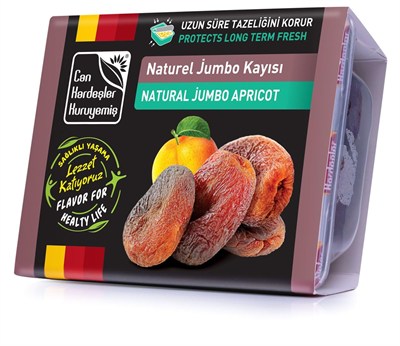 Can Kardeşler Kuruyemiş Naturel Jumbo Kayısı ( Gün Kurusu ) 350 g