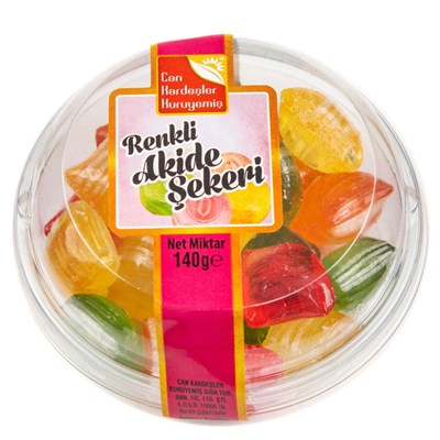 Can Kardeşler Kuruyemiş Renkli Akide Şekeri 140 gr