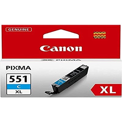 Canon 6444B001 CLI-551XL C Orijinal Tintenpatronen Pack of 1